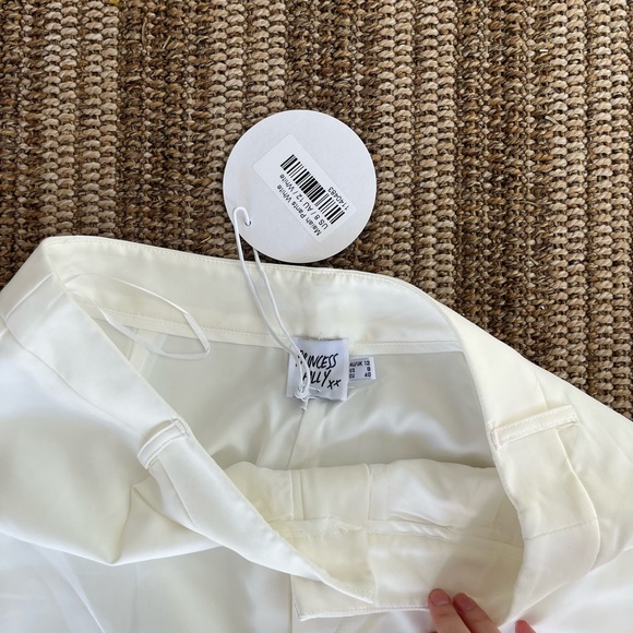 Maiah Pants White Size 8 - Picture 5 of 5